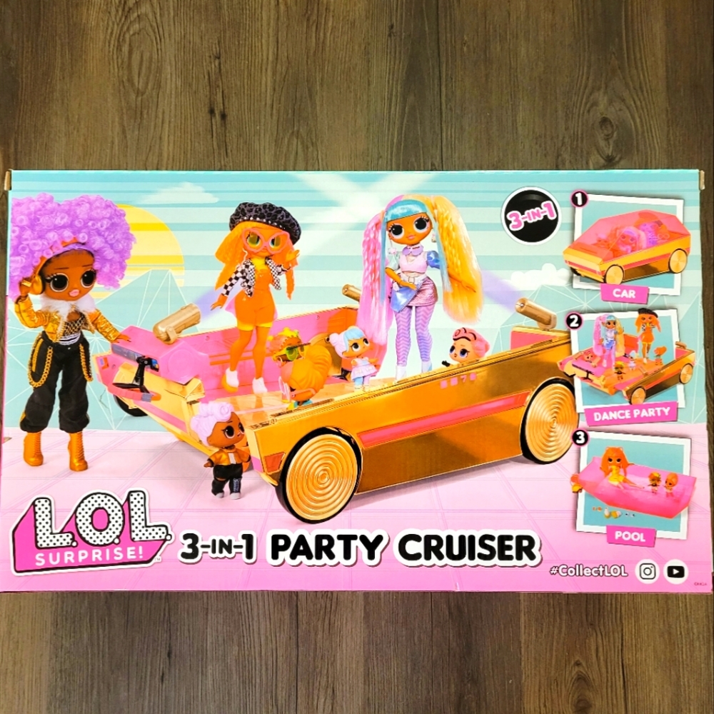 L.O.L. Suprise! 3-In-1 Party Cruiser